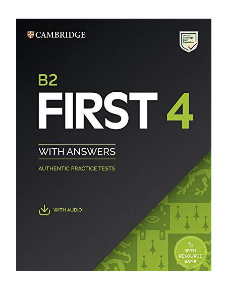 Cambridge English First 4 Test + answers + audio web