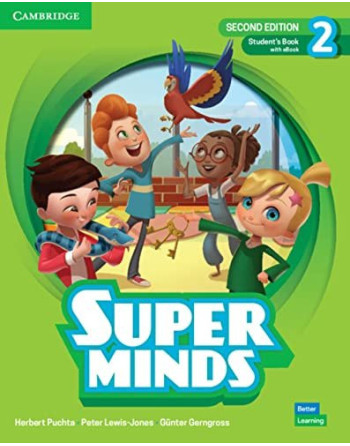 Super Minds 2 2ed Student with eBook British + DVD