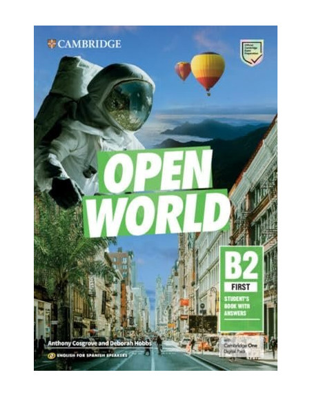 Open World B2  First student with keyDigital pack