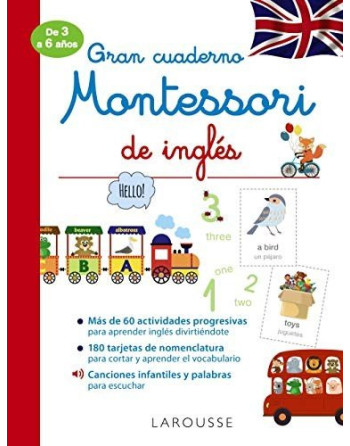 Gran Cuaderno de Ingles 3/6 años + audio web