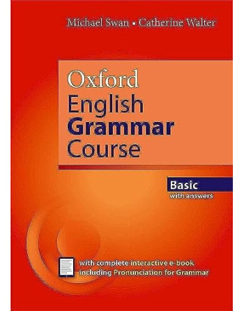Oxford English Grammar Basic + key + cd rom rev '19