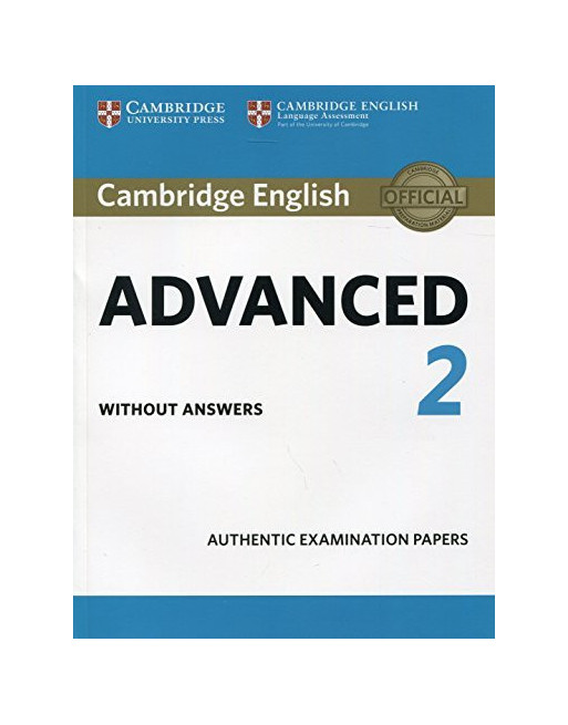 Advanced english 2 without key Cambridge certificate in