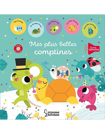 Mes plus belles comptines - Livre sonore