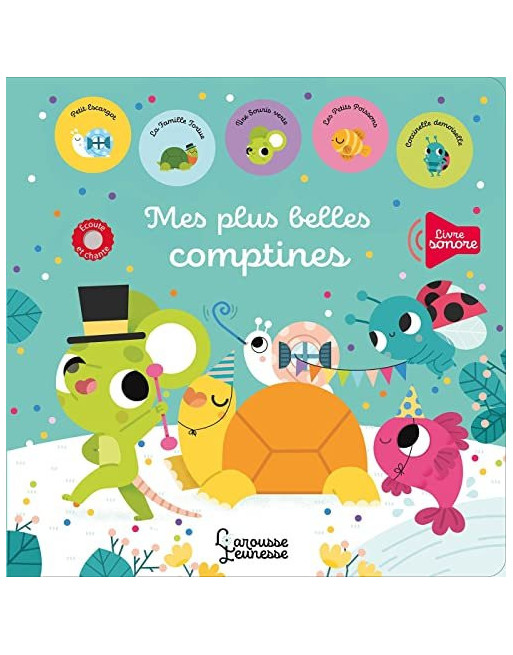 Mes plus belles comptines - Livre sonore