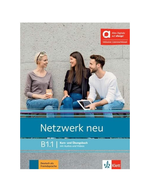 Netzwerk neu B1.1 Kurs + ubungsbuch + audio + licencia digital