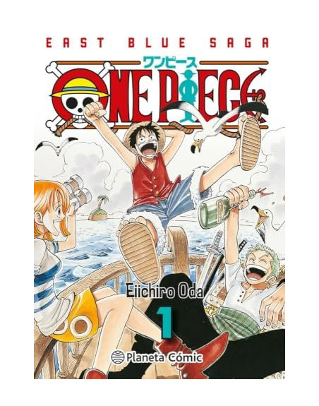 One Piece Vol. 1 (3en1) + llavero