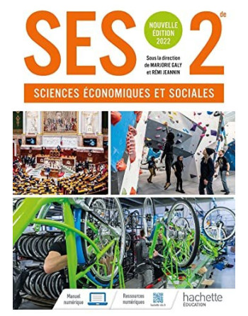 Sciences économiques et sociales 2nde - Livre élève - Ed. 2022
