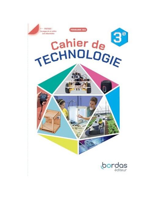 Technologie Cahier 3 em ed 2024
