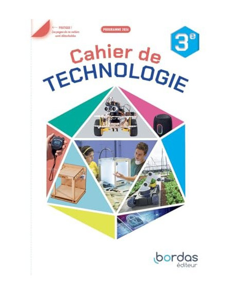 Technologie Cahier 3 em ed 2024