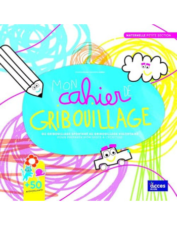 Mon cahier de gribouillage maternelle petite section