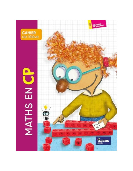 Maths en CP Cahier de l'élève '25