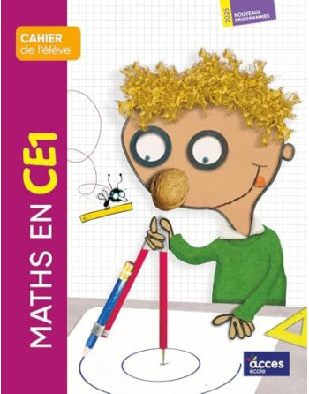 Maths en CE1: Cahier de l'élève 2025