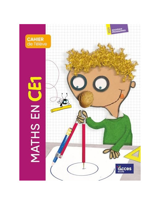 Maths en CE1: Cahier de l'élève 2025