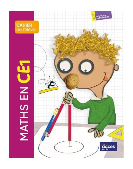 Maths en CE1: Cahier de l'élève 2025