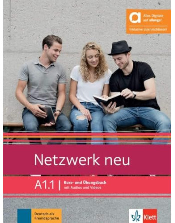 Netzwerk neu A1.1 Kurs + ubungsbuch allango  + audio + licencia digital