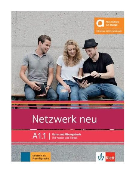 Netzwerk neu A1.1 Kurs + ubungsbuch allango  + audio + licencia digital