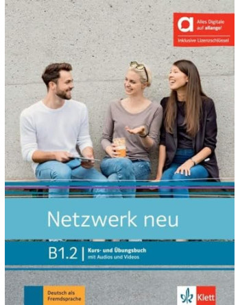 Netzwerk neu B1.2 Kurs + ubungsbuch + audio + licencia digital