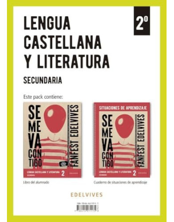 Lengua Castellana y Literatura 2 eso FanFest  + Cuaderno