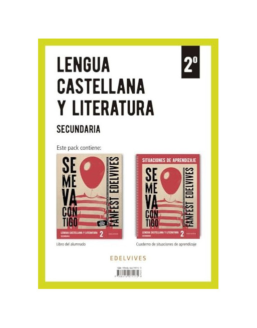 Lengua Castellana y Literatura 2 eso FanFest  + Cuaderno