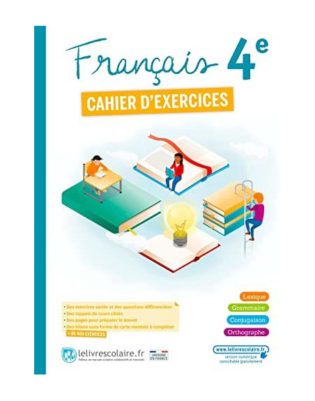 Cahier d exerciçes français 4eme