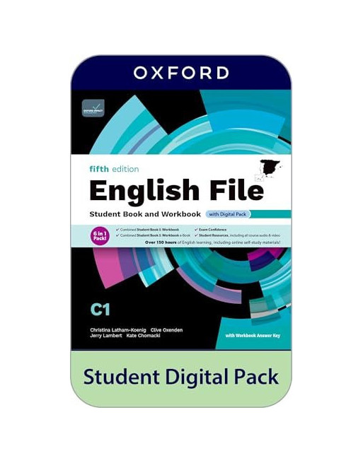 ENGLISH FILE C1.1 5A.ED. STUDENT+WORKBOOK+KEY