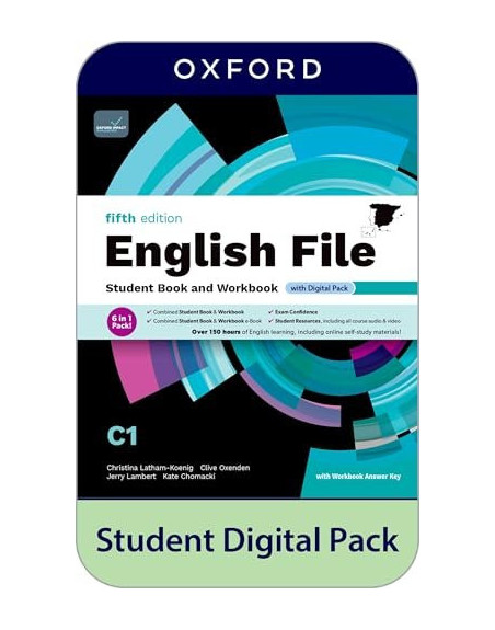ENGLISH FILE C1.1 5A.ED. STUDENT+WORKBOOK+KEY