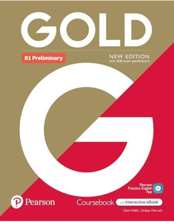 Gold  B1 Preliminary Student's Book with Interactive eBook