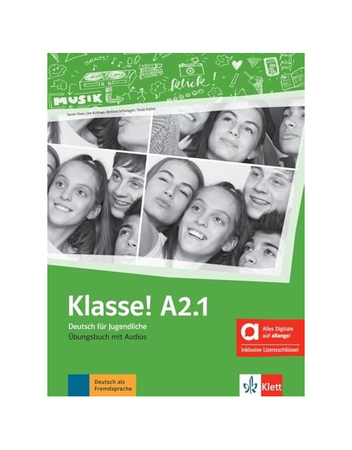 Klasse! A2.1 libro de ejercicios - edición híbrida allango