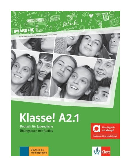 Klasse! A2.1 libro de ejercicios - edición híbrida allango