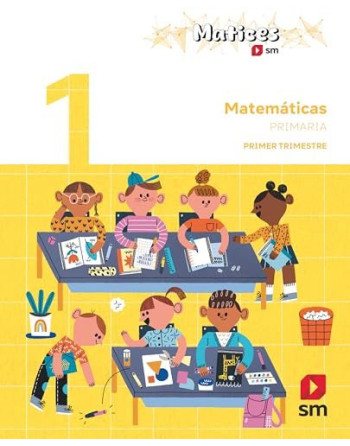 Matemáticas. 1 Primaria. Trimestres. Matices