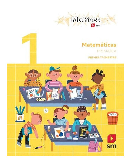 Matemáticas. 1 Primaria. Trimestres. Matices