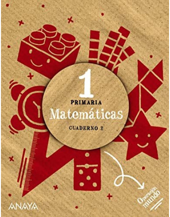Matemáticas 1, cuaderno 2, 1 primaria