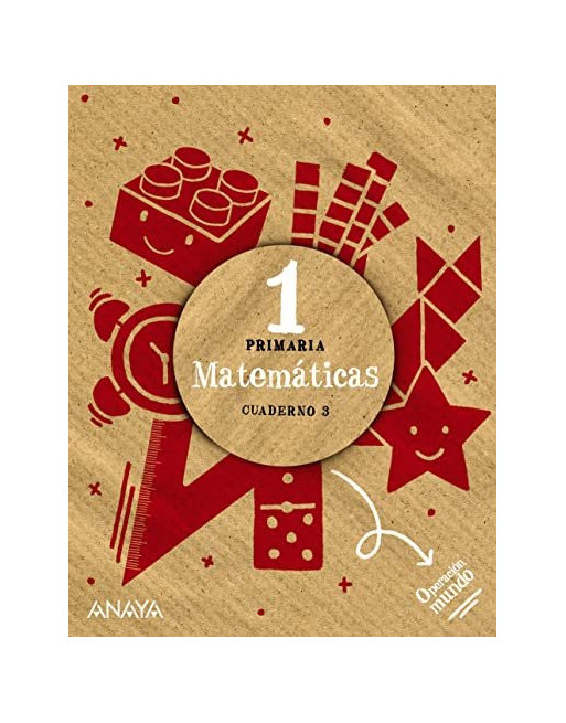 Matemáticas 1, cuaderno 3, 1 primaria