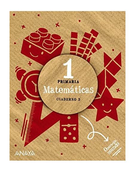Matemáticas 1, cuaderno 3, 1 primaria