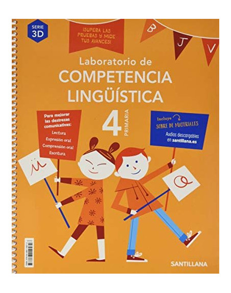 Laboratorio de competencia lingüística, 4 primaria