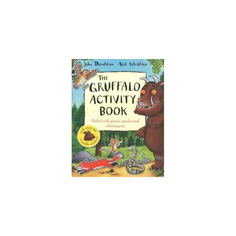 Gruffalo Activity Book + 40 stickers