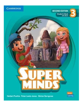 Super Minds 3 2ed Student with eBook British +DVD
