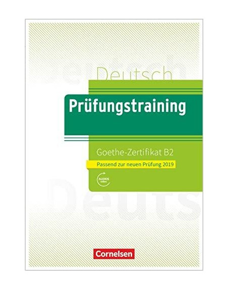 Prüfungstraining Goethe Zertifikat B2 + key+audio web