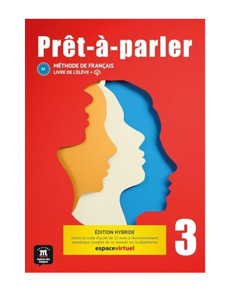 PRET A PARLER 3 LIVRE DE LELEVE ED HYBRIDE