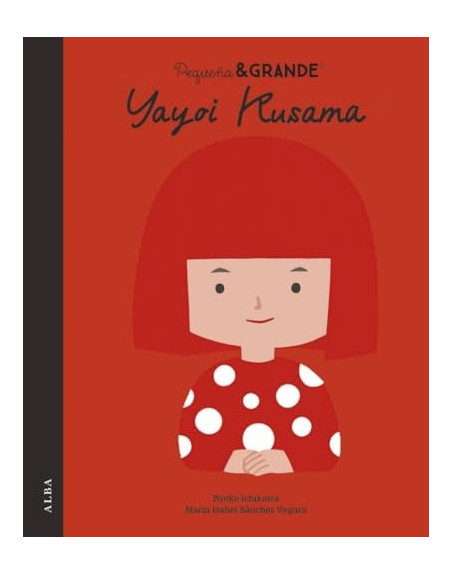 Pequeña y grande Yayoi Kusama