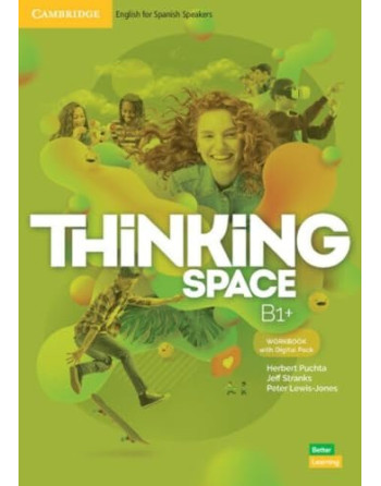 Thinking Space B1+ Workbook with Digital Pack