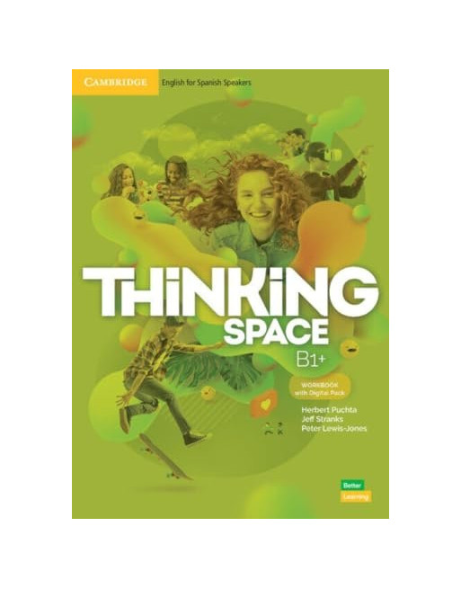 Thinking Space B1+ Workbook with Digital Pack