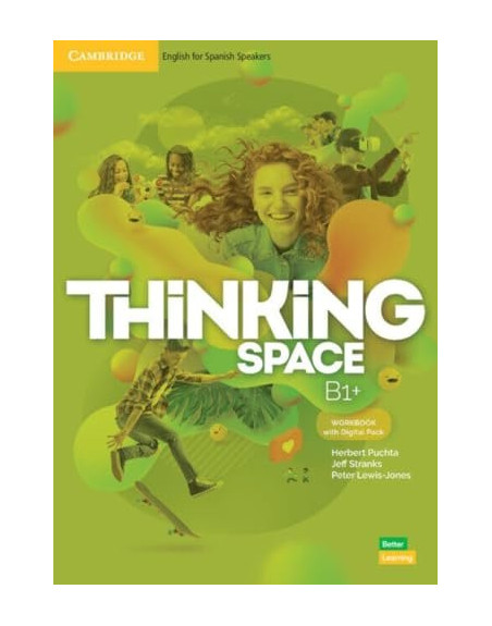 Thinking Space B1+ Workbook with Digital Pack