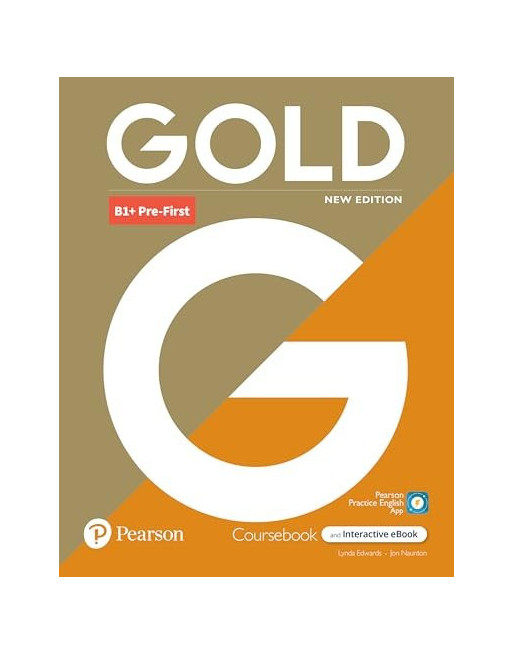 Gold B1+ Pre-First Coursebook and interactive book App