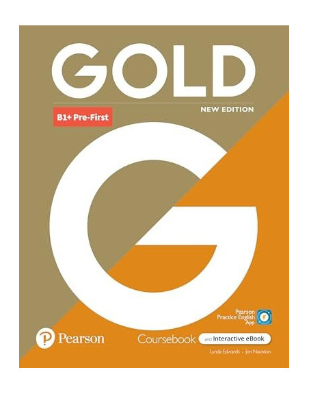 Gold B1+ Pre-First Coursebook and interactive book App