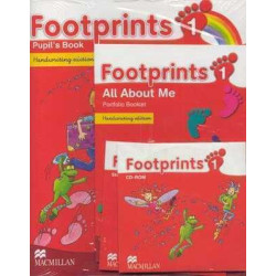 Footprints 1 alumno+cd audio+cd rom (Handwriting Ed.)