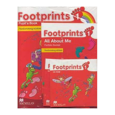 Footprints 1 alumno+cd audio+cd rom (Handwriting Ed.)