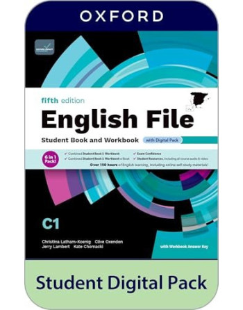 ENGLISH FILE C1.1 5A.ED. STUDENT+WORKBOOK+KEY