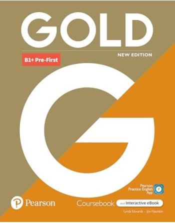 Gold B1+ Pre-First Coursebook and interactive book App