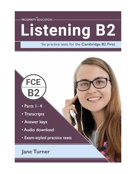 Listening B2 six practice tests for the cambridge + kEY + Audio web